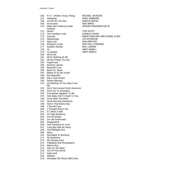 Sher Music Co. The New Real Book C and Vocal