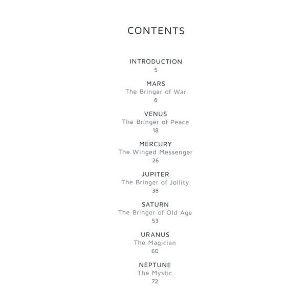 Chester Music Holst The Planets