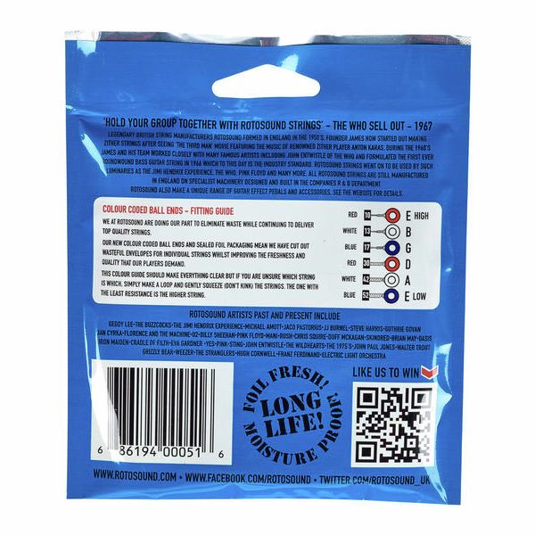 Rotosound RH10 Roto Blues