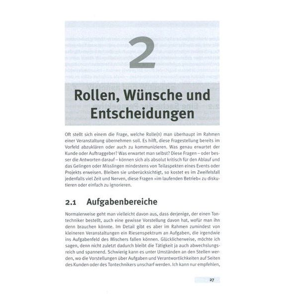 mitp Verlag  Live mischen