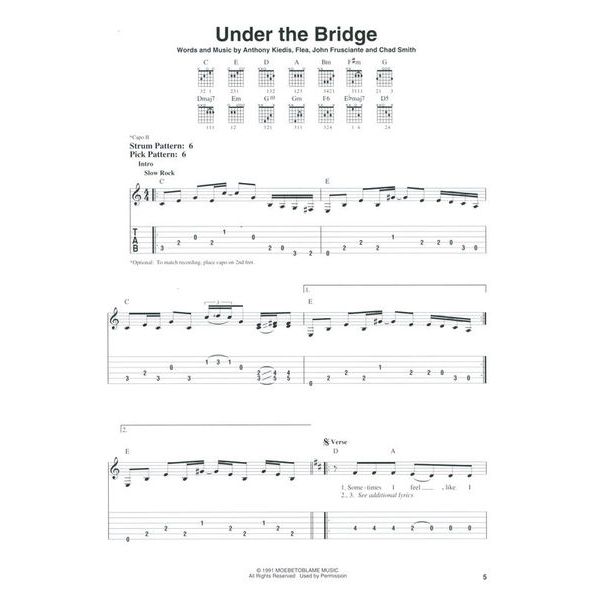 Hal Leonard Red Hot Chili Greatest Guitar