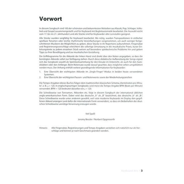 Voggenreiter Keyboard-Hits 1