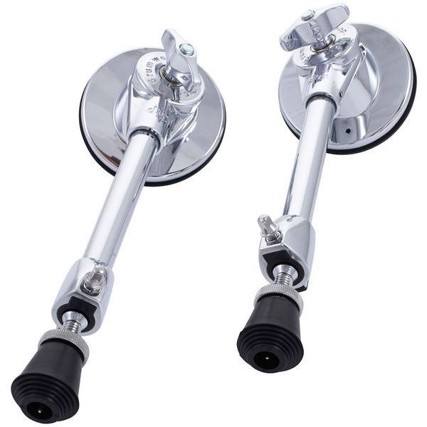 DW Bass Drum Legs Pair Chrome