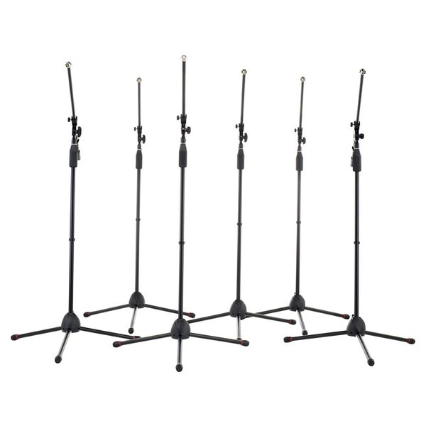 Gator Frameworks Microphone Boom Stand 6-Pack