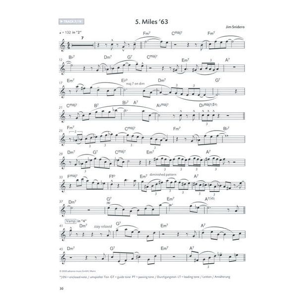 Advance Music Essence of Bebop A-Sax