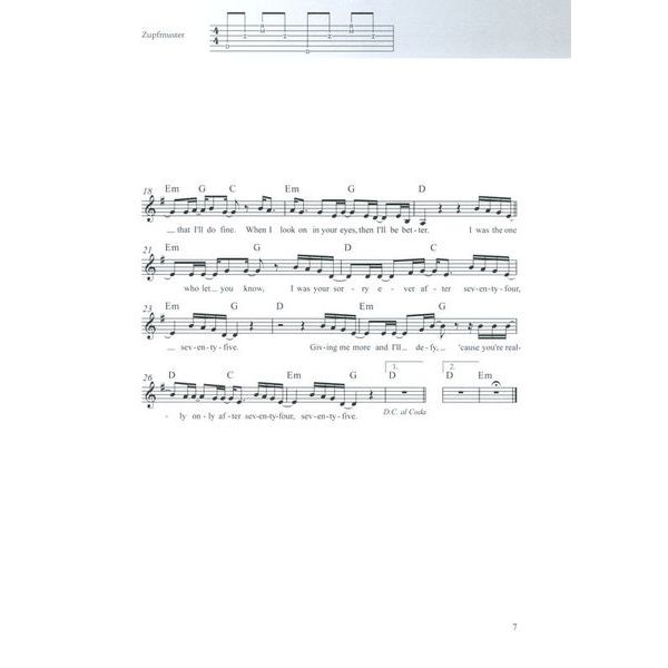 Schott Rock & Pop Fetenbuch Gitarre 1