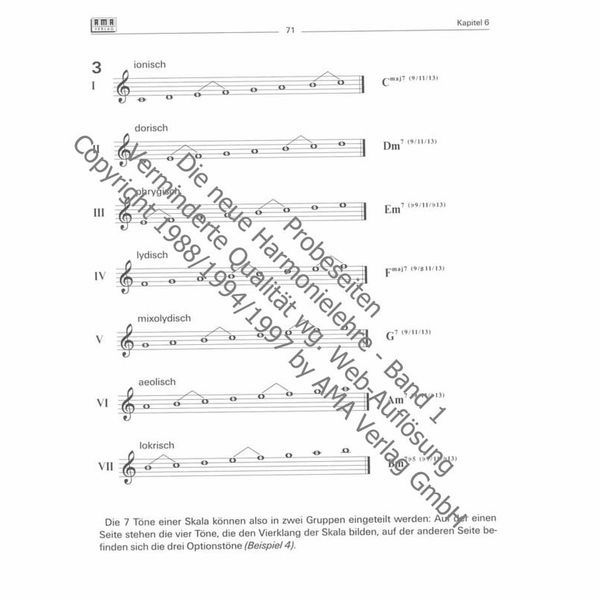 AMA Verlag Die neue Harmonielehre I