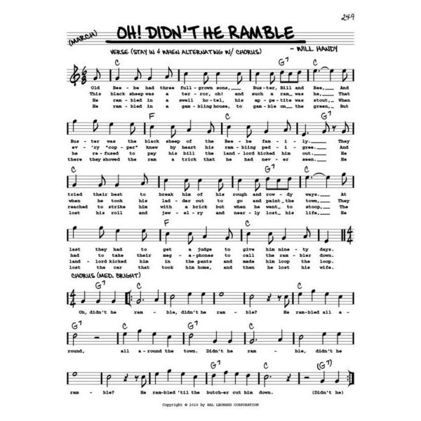 Hal Leonard The Real Dixieland Book Bb