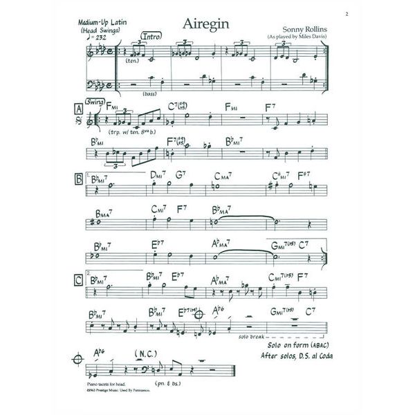 Sher Music Co. The New Real Book C and Vocal