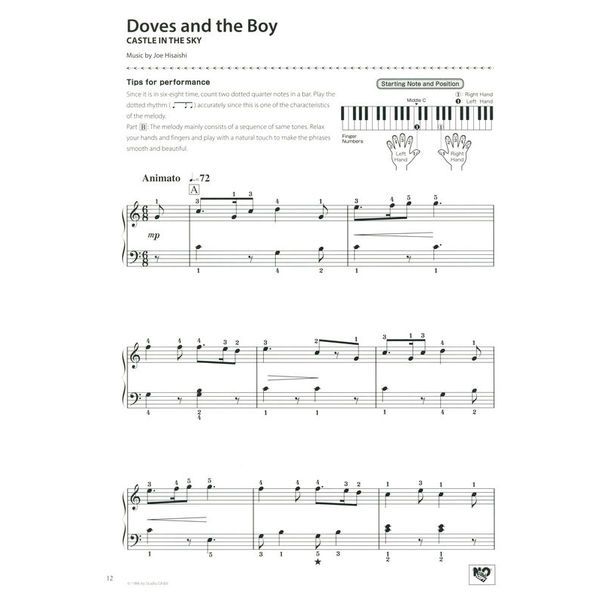 Yamaha Music Entertainment  Studio Ghibli Songs In C Major