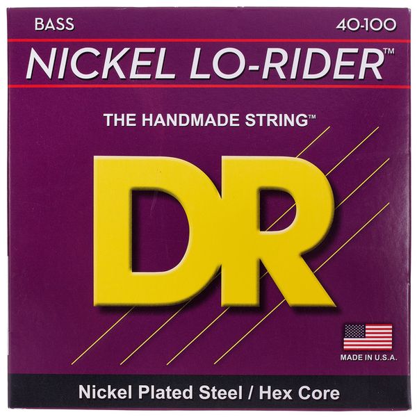 DR Strings Nickel Lo-Rider NLH-40