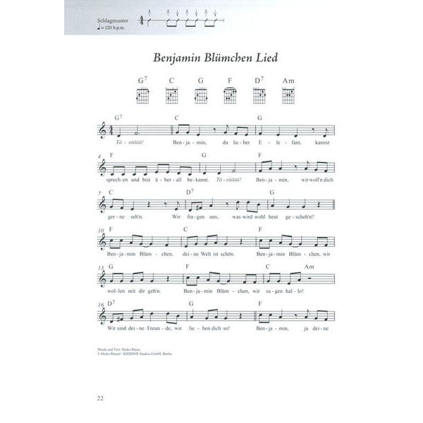 Schott Kinderliederbuch Gitarre