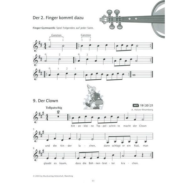 Holzschuh Verlag Fiedel Max Schule Violin 1