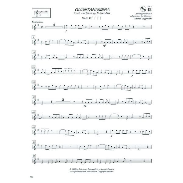 Edition Carisch Anthology Oboe 1