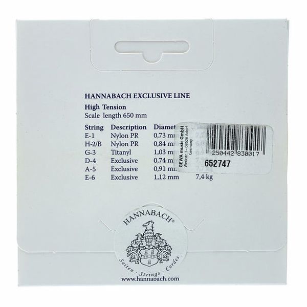 Hannabach Exclusive High Tension