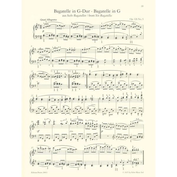 Edition Peters Beethoven Meisterwerke