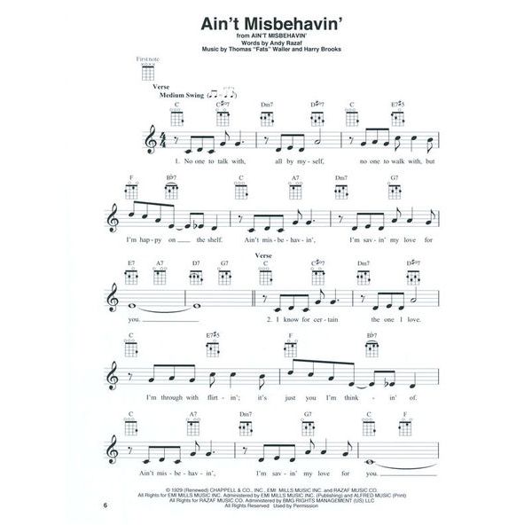 Hal Leonard Jazz Standards for Ukulele