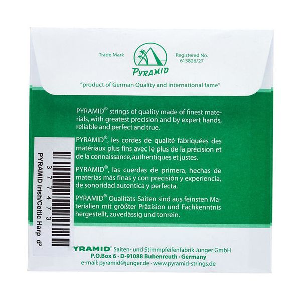 Pyramid Irish / Celtic Harp String d2