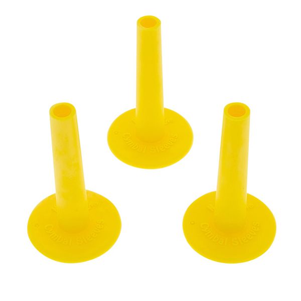 No Nuts Cymbal Sleeves 3 Yellow