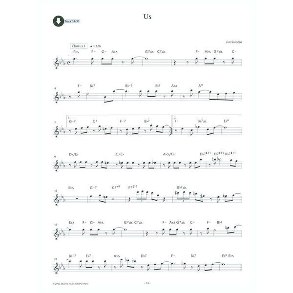 Advance Music Easy Jazz Conception Flute