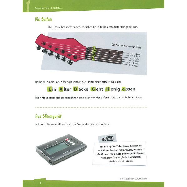 Edition Dux Jimmy! Der Gitarren-Chef 1