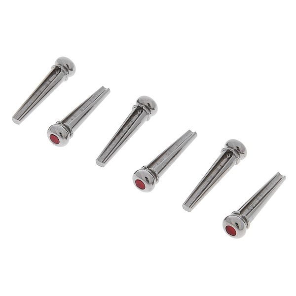 Martin Guitar Bridge Pin Liquid Metal Chrome