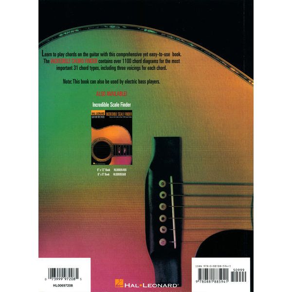 Hal Leonard Incredible Chord Finder