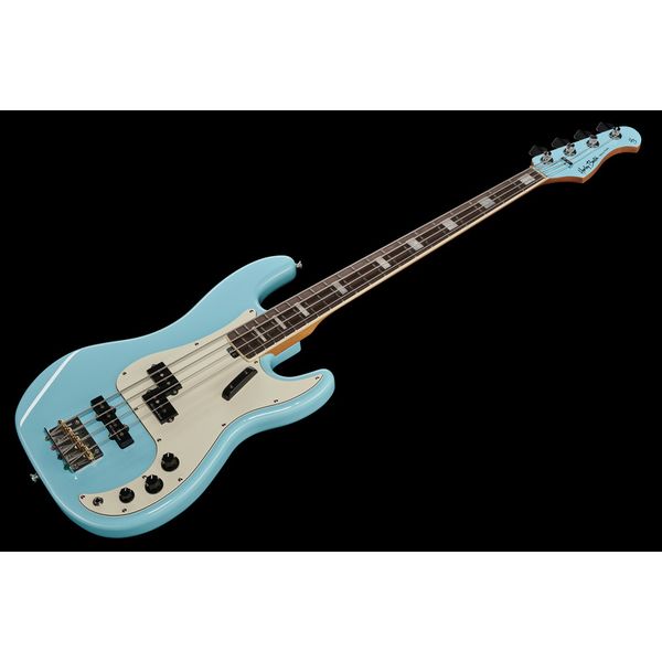 Harley Benton MV-4PJ Daphne Blue w/Case