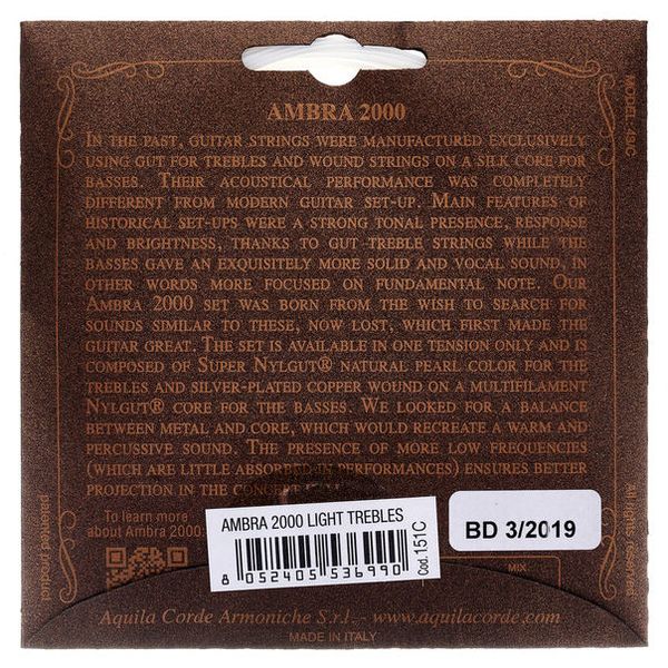 Aquila 151C Ambra 2000 Classical