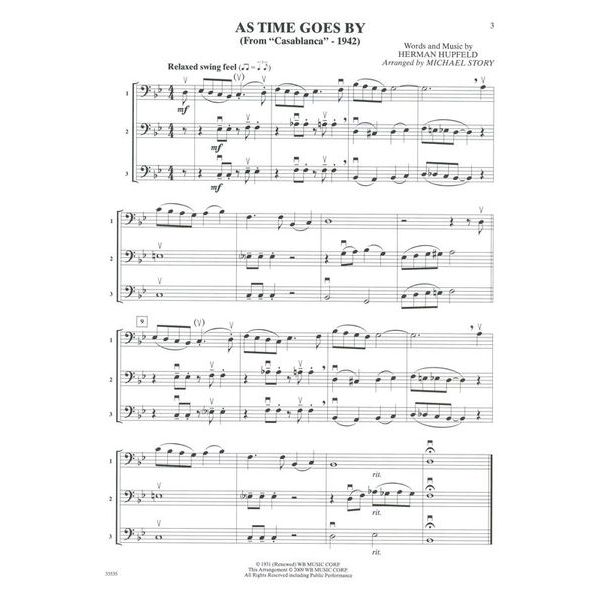 Alfred Music Publishing Movie Trios For All Cello/Bass