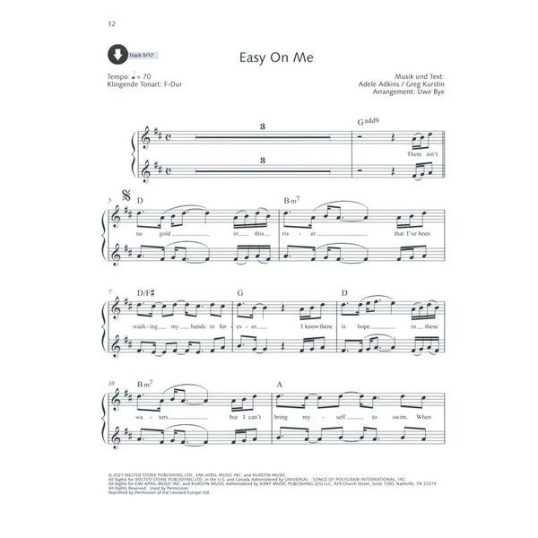 Schott Pop For Alto Saxophone 4