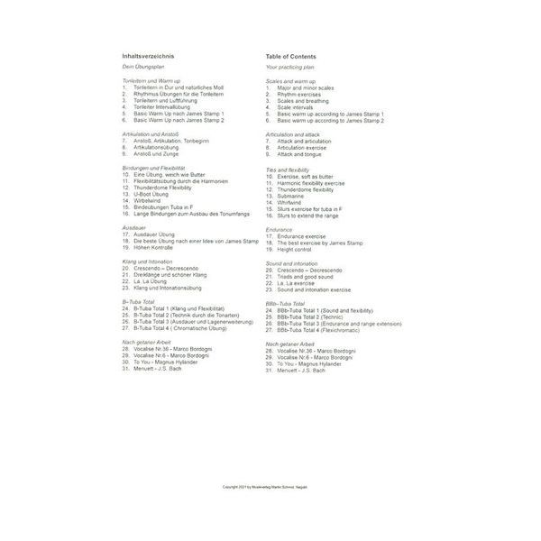 Martin Schmid Blechblsernoten Tuba-Total