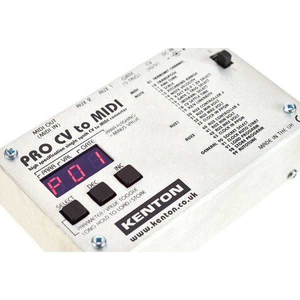 Kenton Pro CV to MIDI