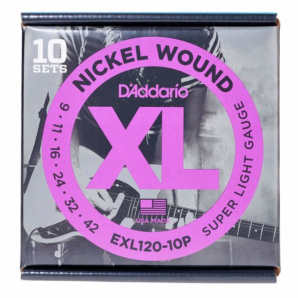 Daddario EXL120-10P