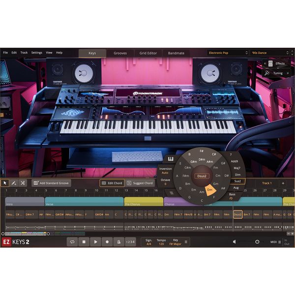 Toontrack EKX Electronic Pop