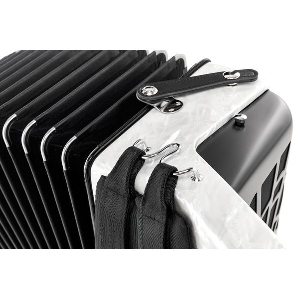 Hohner Bravo III 72 White silent key