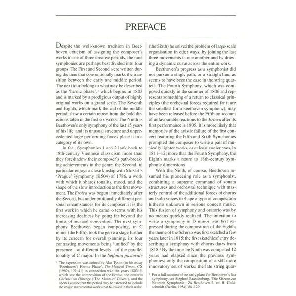 Edition Eulenburg Beethoven Sinfonie Nr. 3