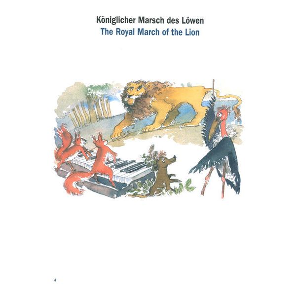 Schott Saint-Sans  Karneval d. Tiere