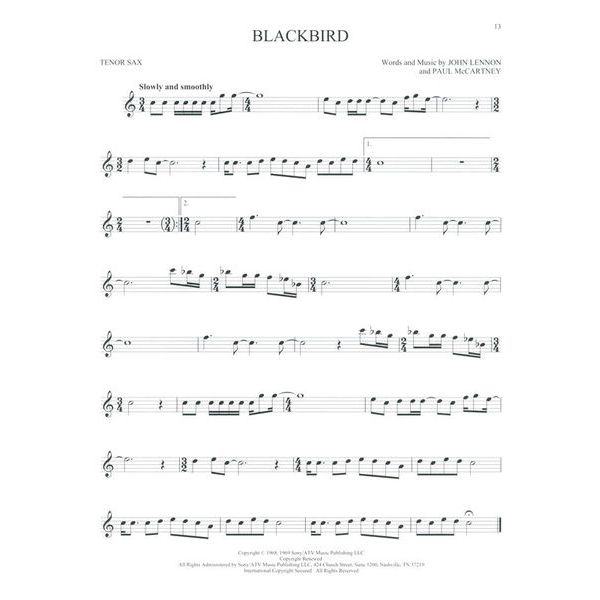 Hal Leonard 101 Beautiful Songs T-Sax