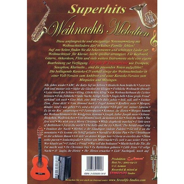 Streetlife Music Christmas Weihnacht