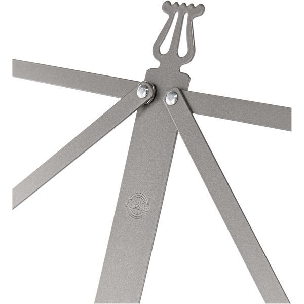 K&M 10065 Music Stand Nickel