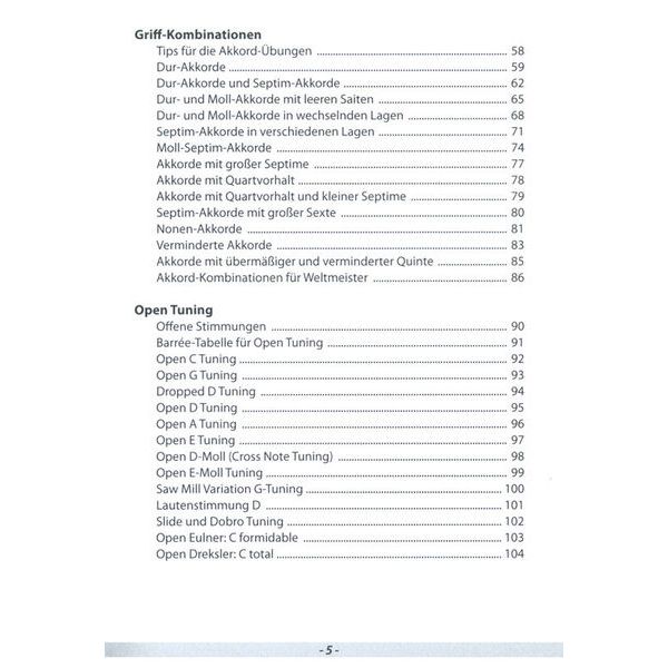 Voggenreiter  Gitarren Hammer Von A- Z