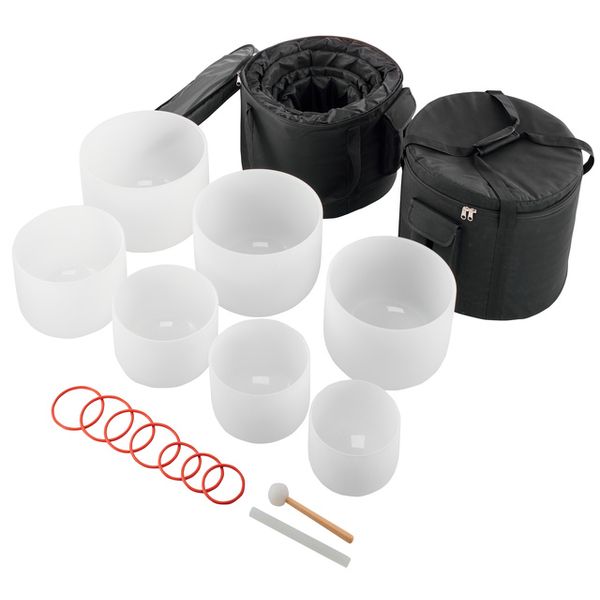 Thomann Crystal Bowl CF Set 432Hz 8-14