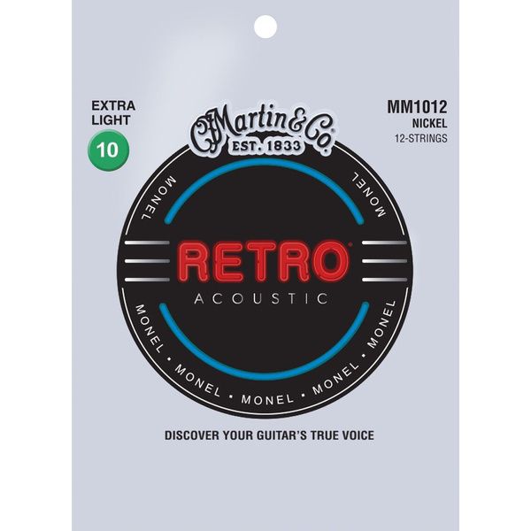 Martin Guitar Retro MM1012 Extra Light