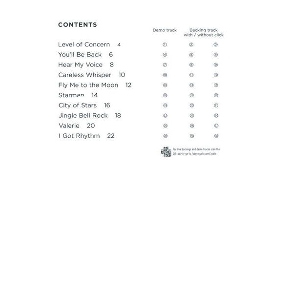 Faber Music Graded Playalong Drums Grade 3