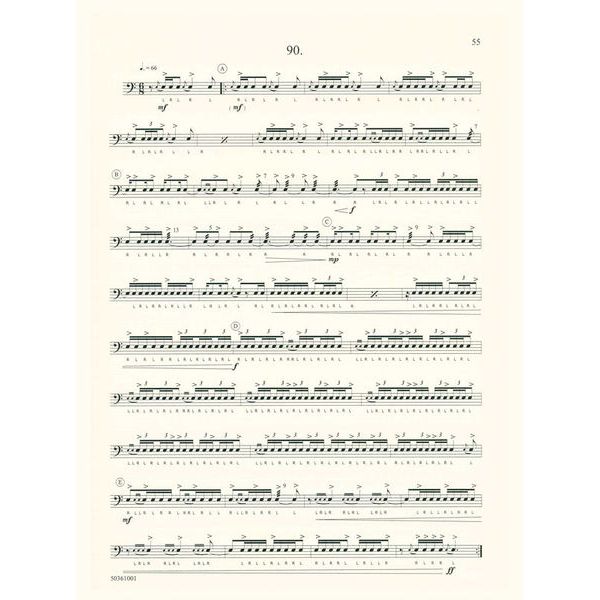 Ludwig Masters Publications Rudimental Rock-Jazz Etudes