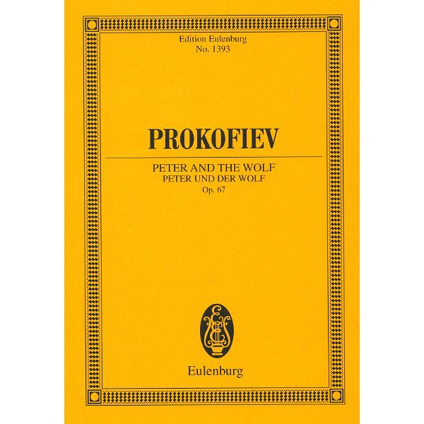 Edition Eulenburg Prokofjew Peter und der Wolf