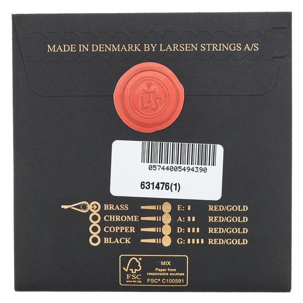 Larsen Il Cannone Gold Vn String A