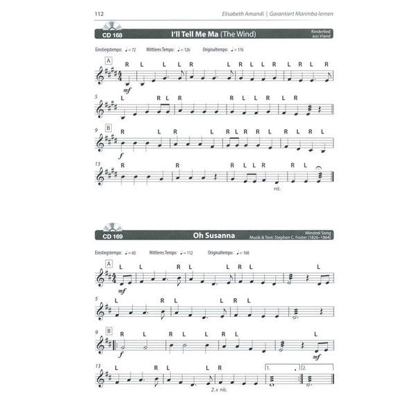 Alfred Music Publishing Garantiert Marimba lernen