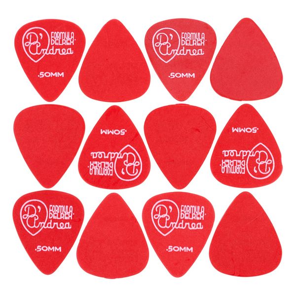 dAndrea Delrex Standard Pick Set 0,50